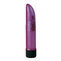 Mini vibromasseur transparent